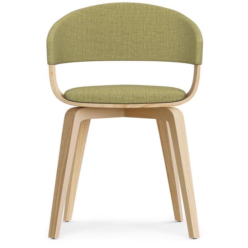 WYNDENHALL Calinda Mid Century Modern Bentwood Single Dining Chair - 20.5"w x 21.7"d x 30.9"h