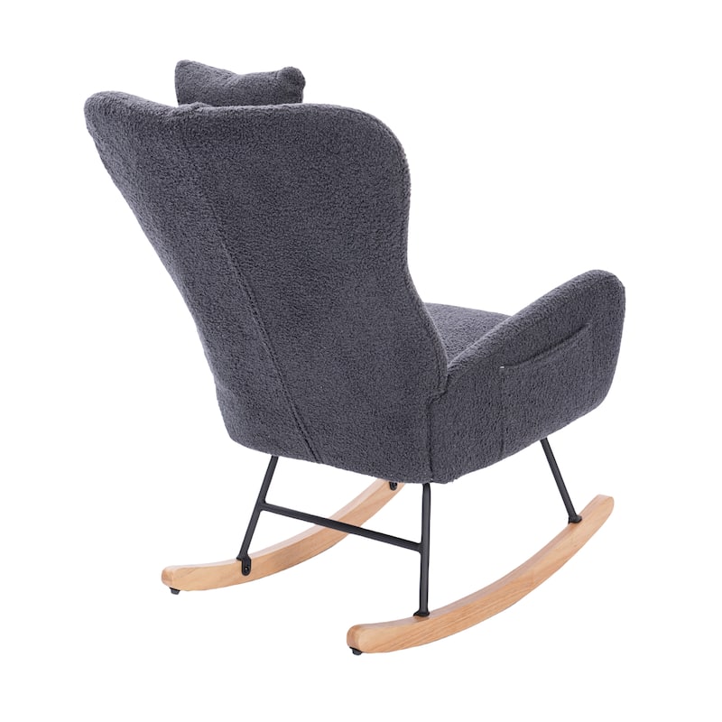 Teddy Upholstered Nursery Rocking Chair