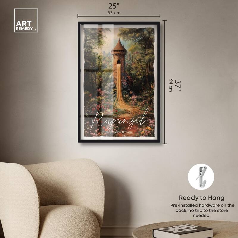Rapunzel Classic Shadowbox by Art Remedy