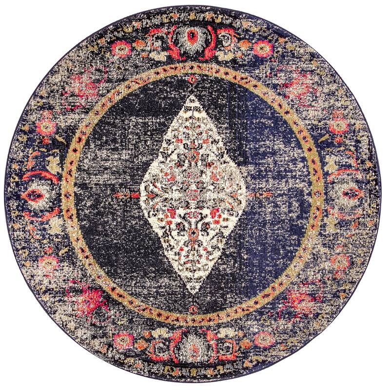 Nuloom Vintage Medallion Veronica Area Rug