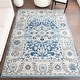 preview thumbnail 1 of 9, Nuloom Aqua Traditional Persian Fancy Area Rug 4' x 6' - Aqua