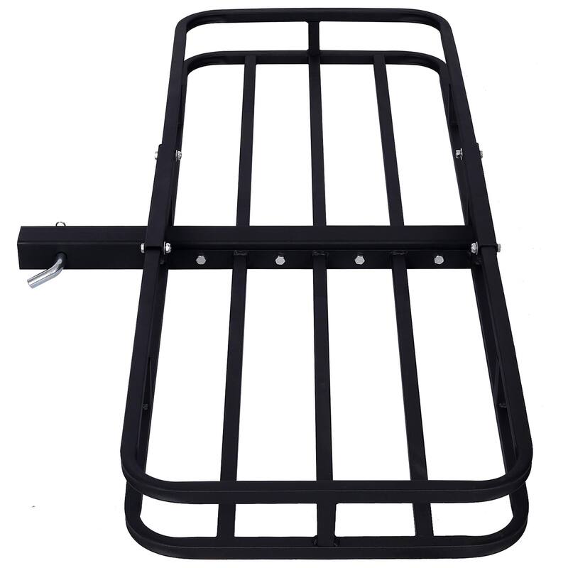 500 lb. Capacity 53in. x 19 in. Steel High Mount Cargo Carrier for 2 in. Receiver