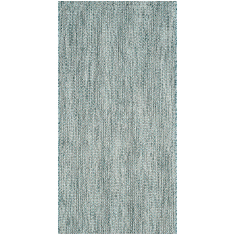 SAFAVIEH Courtyard Begajeta Indoor/Outdoor Waterproof Patio Backyard Rug.