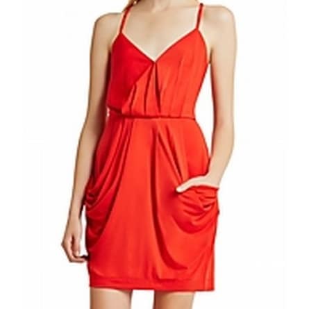 bcbg spaghetti strap dress