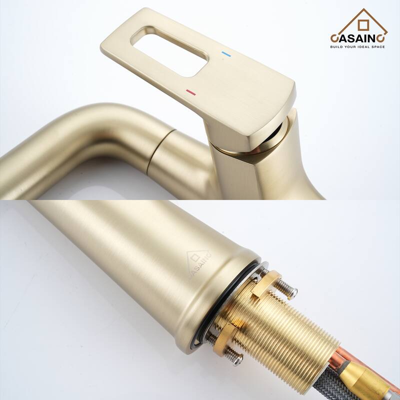 Single Handle Pull Out Sprayer Kitchen Faucet with Advanced Spray