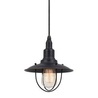 Modern Pendant Light 8 Inch Dark Bronze Metal - Stylish Ceiling Light Fixture - 9