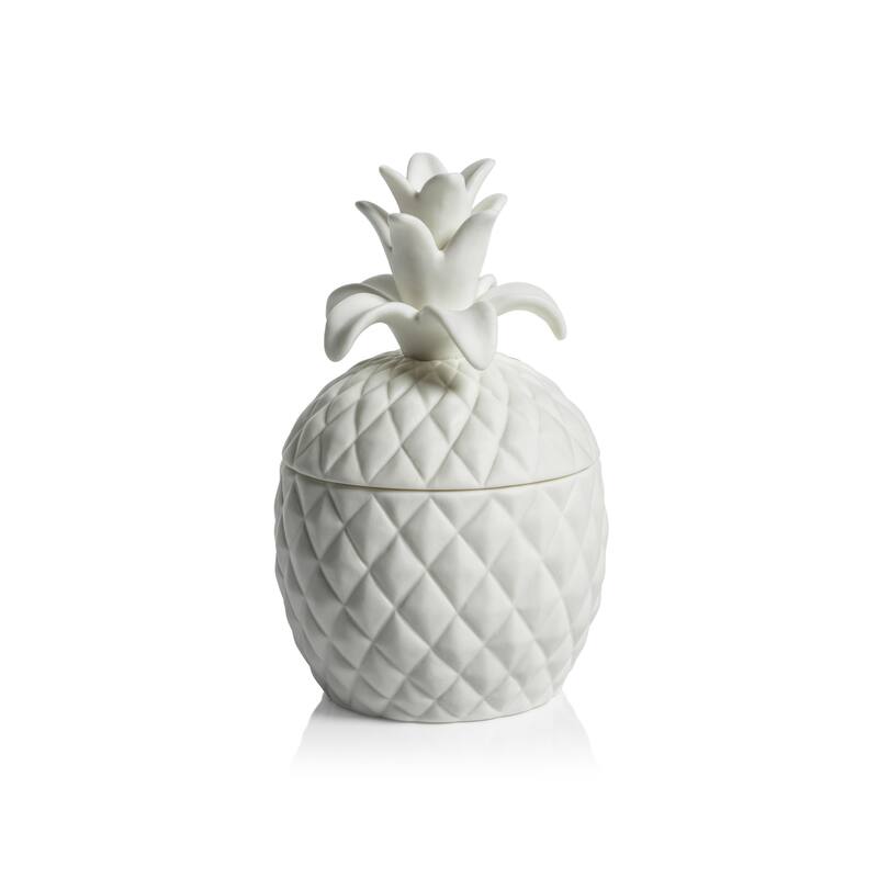 Frisian Ceramic Pineapple Jar Candle