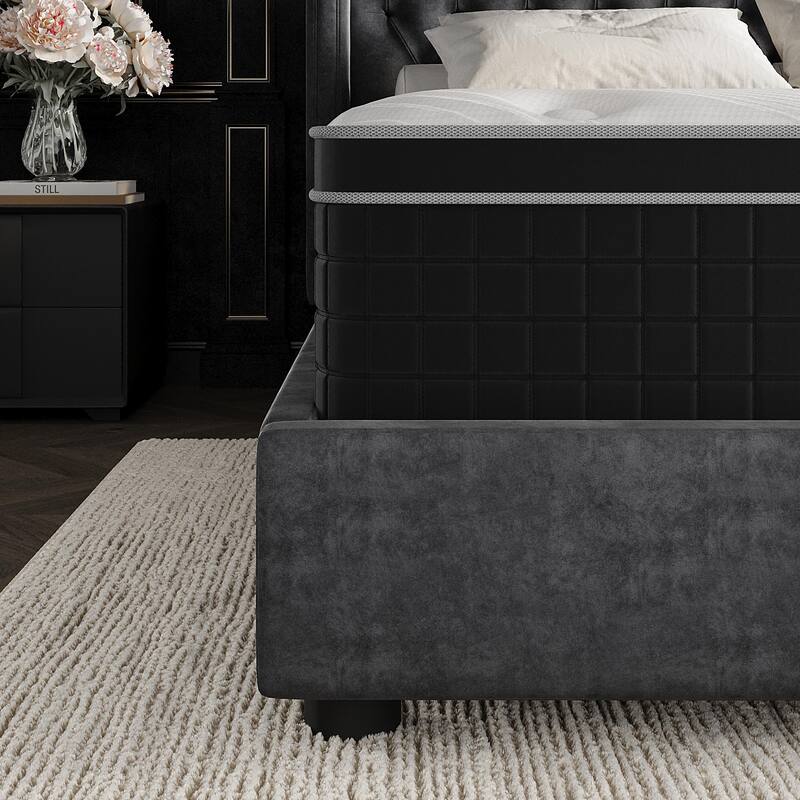 12 inch Medium Hybrid Memory Foam Mattress