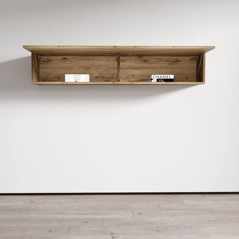 Strick & Bolton Hadi Wall-mounted Shelf Cabinet