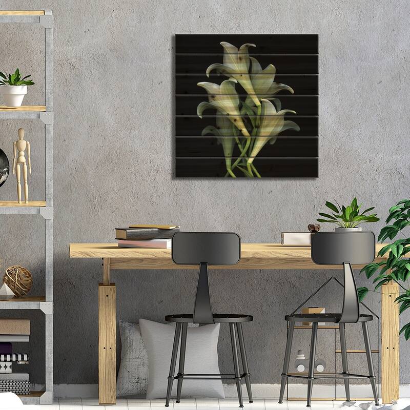 We Rise Again Print On Wood by Magda Indigo - Multi-Color