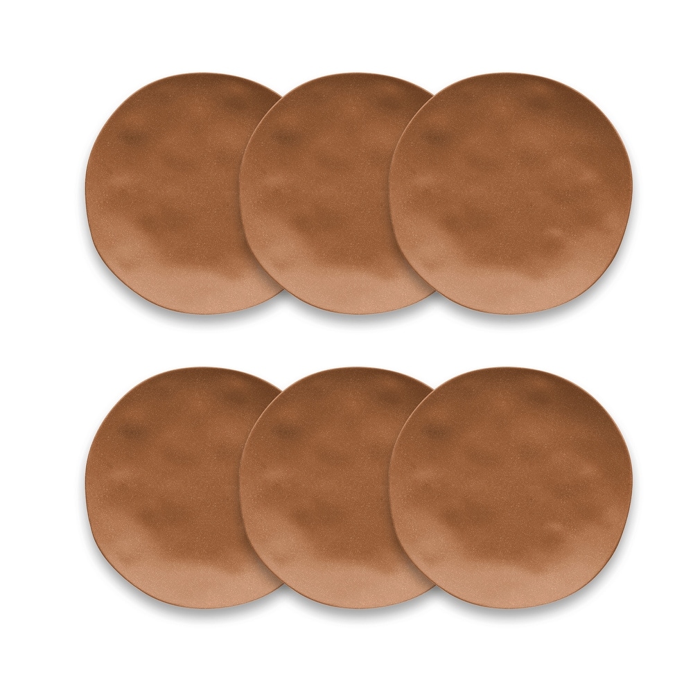 Abode Homewares Planta Salad Plate - Matte Terracotta - 8.5" - Set of 6