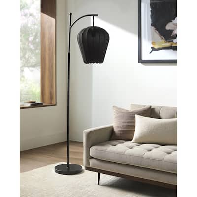 Livabliss Cayo Modern Task Floor Lamp - 62"H x 19"W x 12"D