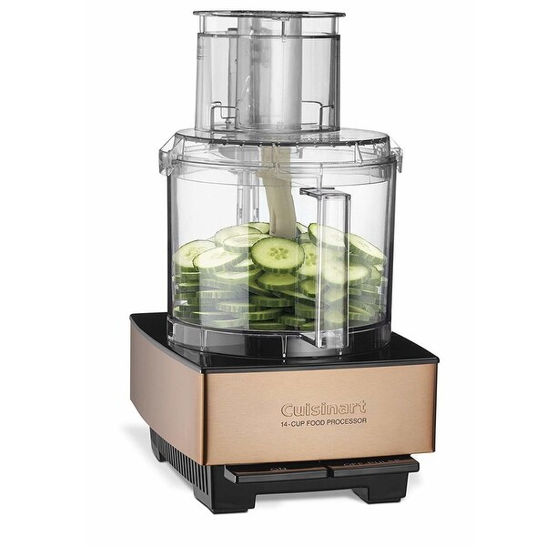 Cuisinart 14 cup food processor copper sales