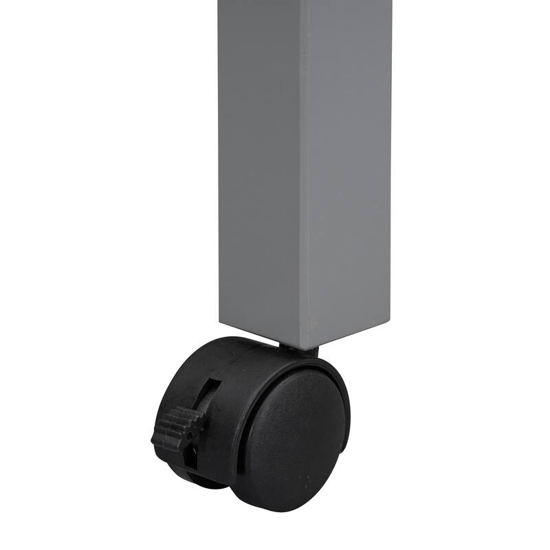 Twin Size Loft Bed with Retractable Writing Desk and 4 Drawers