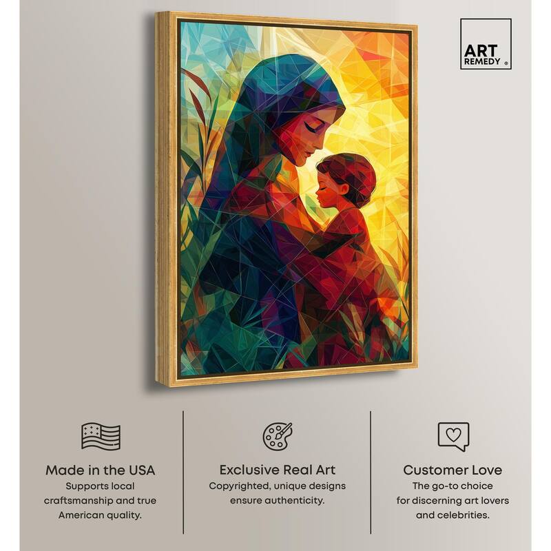 Facet of Feeling Canvas by Art Remedy