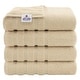 preview thumbnail 35 of 45, American Soft Linen 100% Cotton Turkish Bath Towels Large, 4 Pack Luxury Hotel Spa Quality Turkish Bath Towels Bathroom Sets Beige