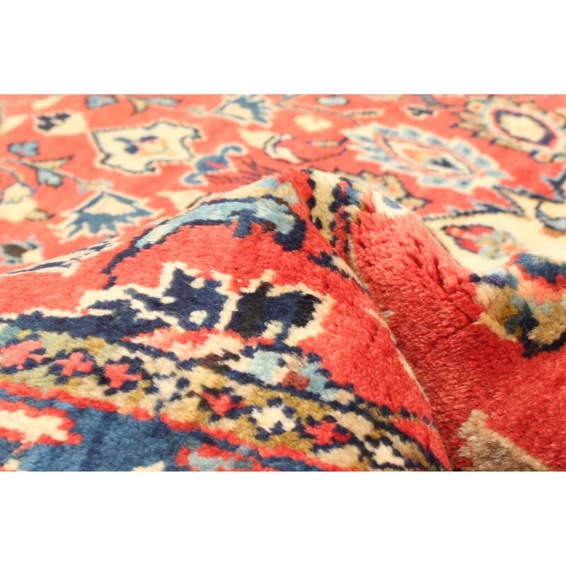 ECARPETGALLERY Hand-knotted Andelz Red Wool Rug - 3'10 x 6'7