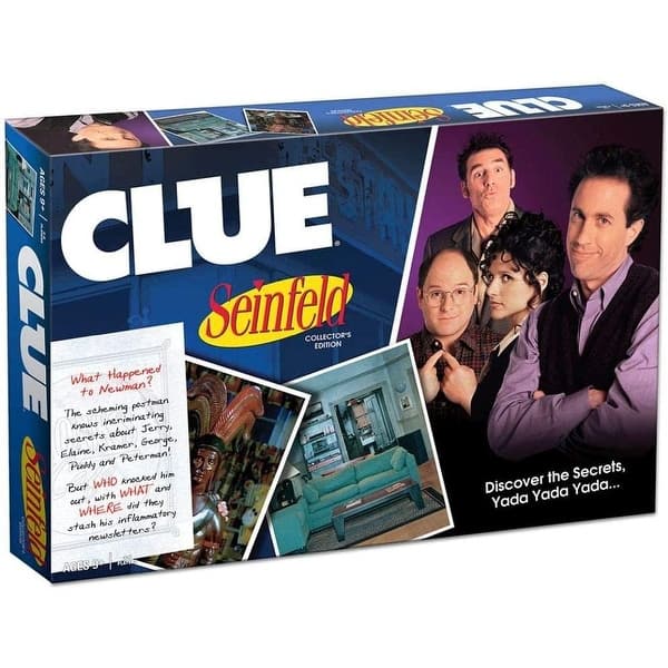 slide 2 of 3, Seinfeld Clue Board Game