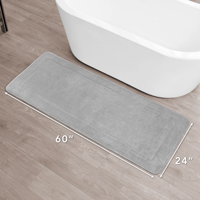 Oliver Brown Terry Memory Foam Bath Mat
