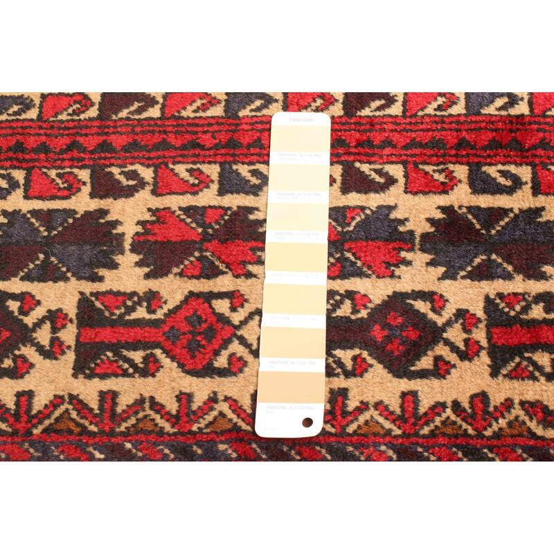 ECARPETGALLERY Hand-knotted Teimani Tan Wool Rug - 2'10 x 4'5