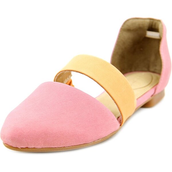 Hush Puppies Kendall Trave Pointed Toe Leather Flats