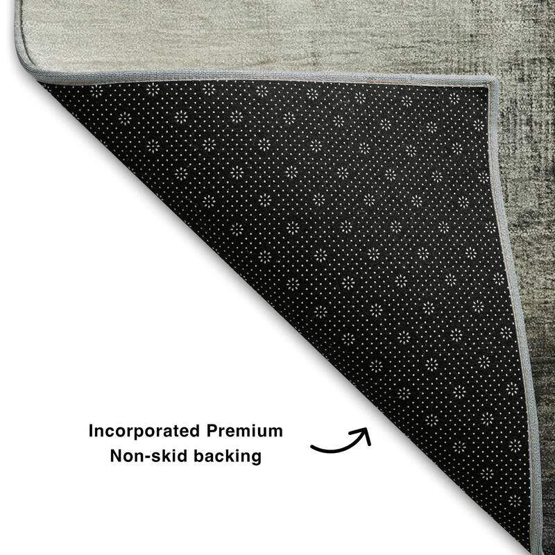 Premium Washable Super Soft Abstract Contemporary Mayfield Rug