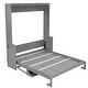 preview thumbnail 14 of 17, Queen Size Murphy Bed with Fold-Down Desk, Dual LED Lights & Built-In USB Power Station
