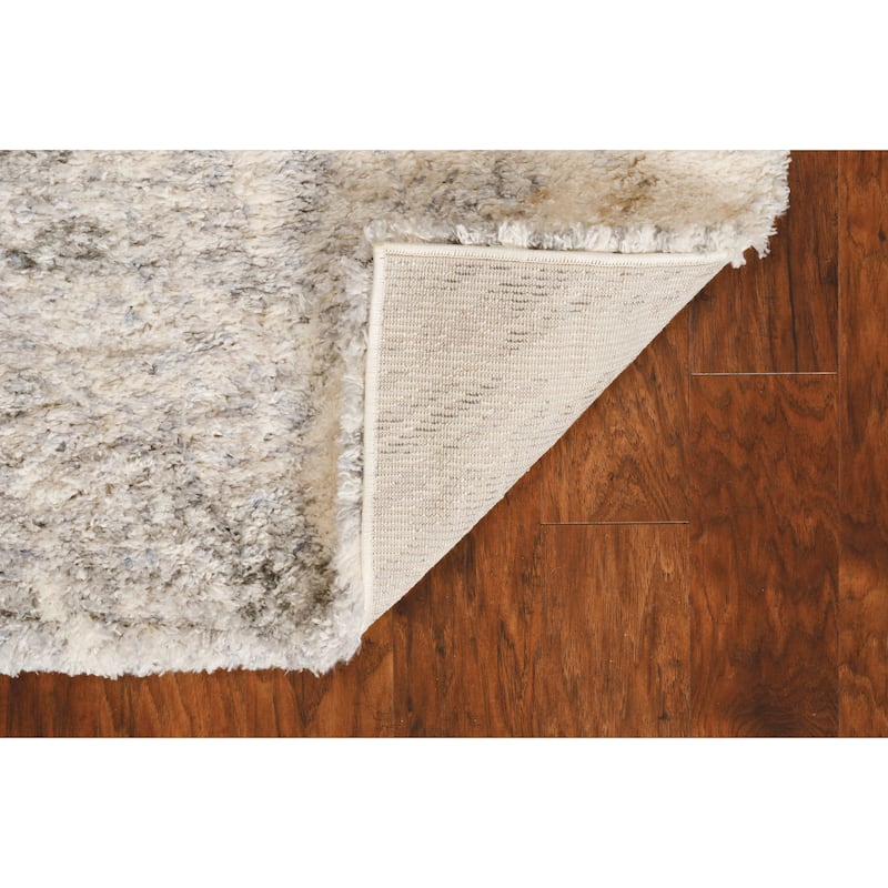 Porch & Den Corylus Vintage Geometric Shag Area Rug