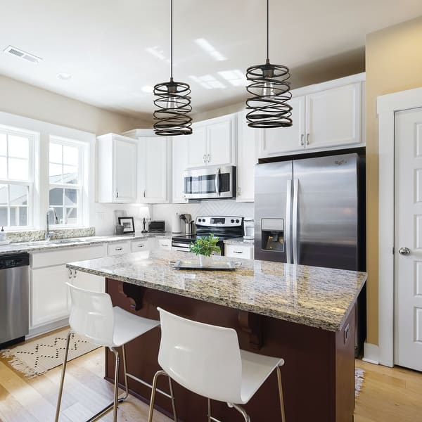 slide 2 of 39, The Gray Barn Farmhouse 1-Light Pendant Light for the Kitchen Island Dining Room