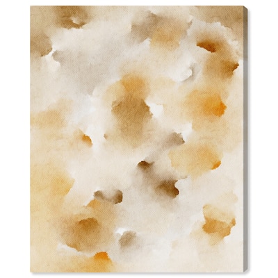 Art Remedy Pearls And Amber Gallery Wrapped Watercolor Boho Abstracts