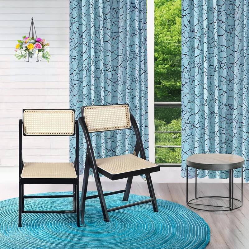 Aria Set of 2 Tristan Bamboo Wood Folding Chair