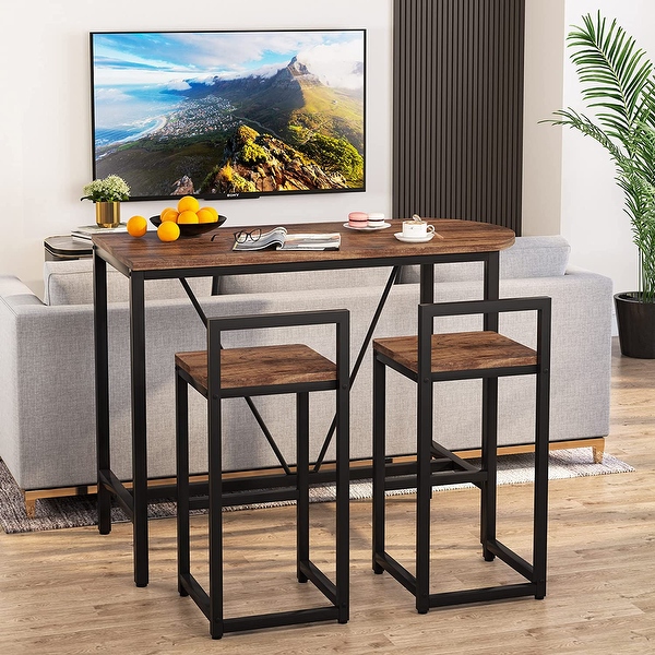 Bar Table and Chairs Set 43.3
