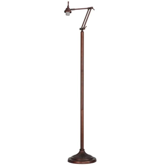 Meyda Tiffany 65945 Swing Arm 68" Tall Lamp Base