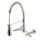 preview thumbnail 4 of 4, Heritage Two-Handle Wall-Mount Pull-Down Sprayer Kitchen Faucet
