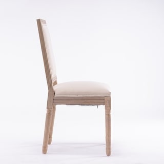 Set of 2 Square Back Dining Chair