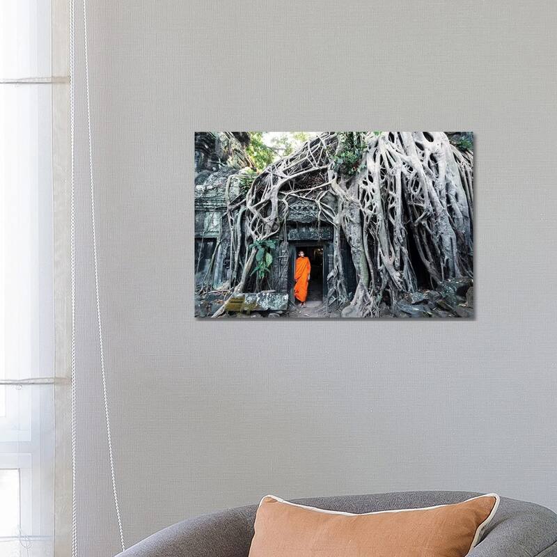 iCanvas "Monk At Angkor Wat, Cambodia" by Matteo Colombo Canvas Print - 18x26x1.5