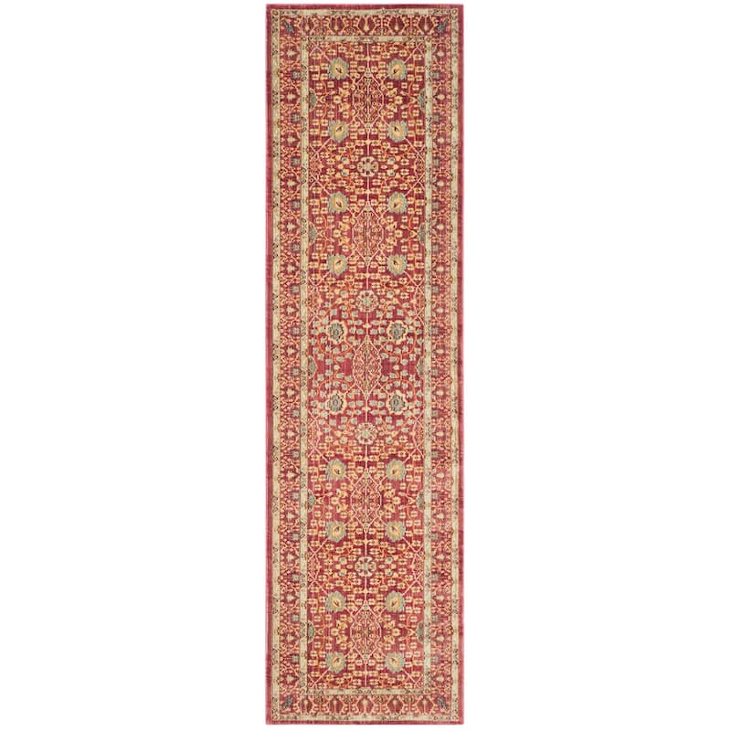 SAFAVIEH Valencia Alida Distressed Vintage Boho Oriental Polyester Rug