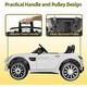 preview thumbnail 4 of 2, Battery-Powered 2-Seater Kids Ride-On Car with Bluetooth, Remote Control