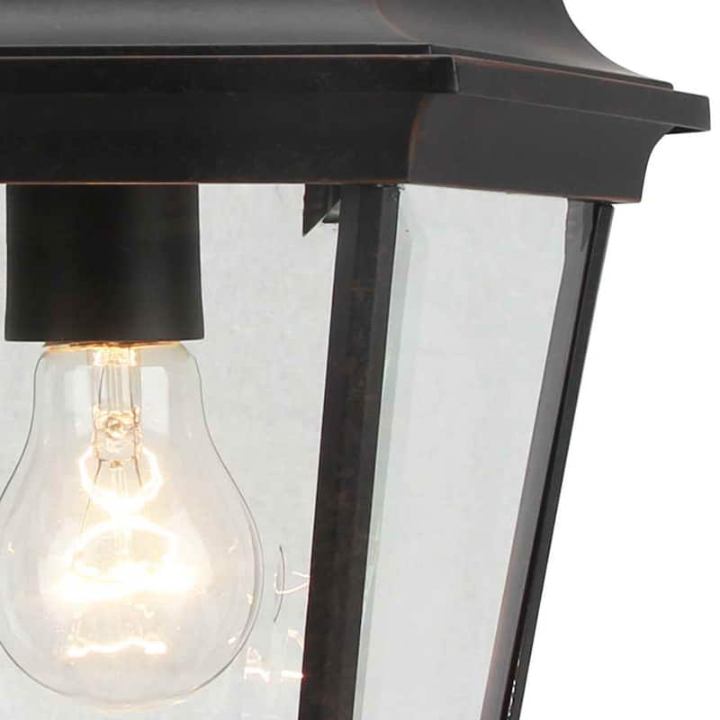 1 Light Outdoor Wall Lantern in Oil Rubbed Bronze