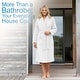preview thumbnail 7 of 9, American Soft Linen Women Robe Warm Fleece Woman Bathrobe