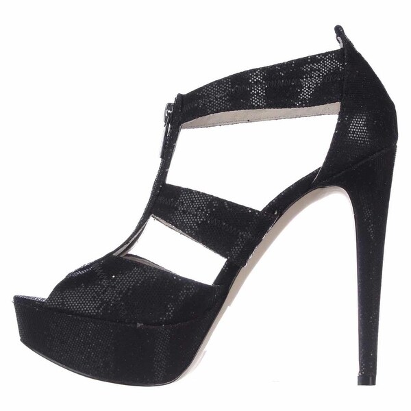 michael kors berkley t strap glitter