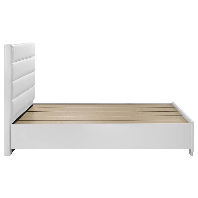 Felicity Storage Bed White High Gloss