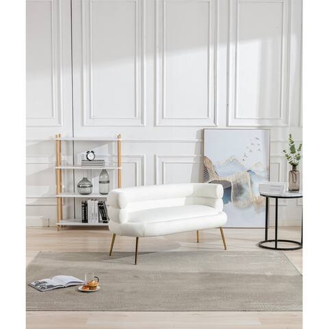 Chaise Lounge Sofa /Accent Sofa with Arc Shape