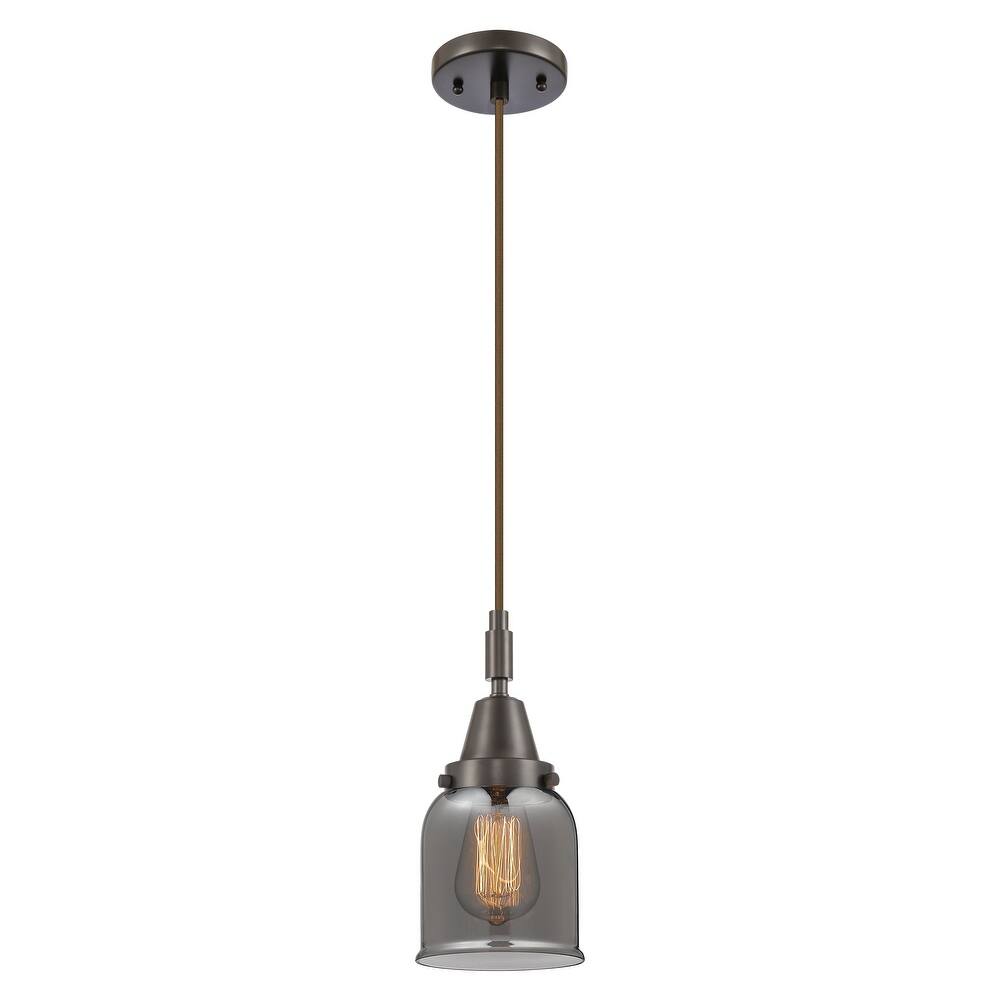 Innovations Lighting Downtown Urban - Caden Bell - 1 Light 5" Cord Hung Mini Pendant