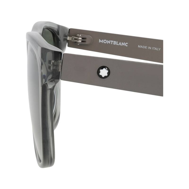 Montblanc Square-Frame Recycled Acetate Sunglasses