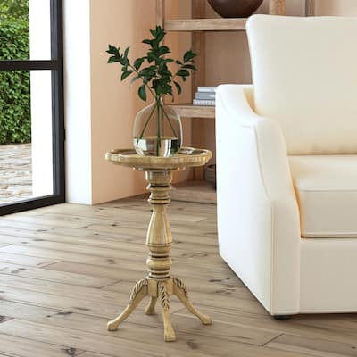 Whitman Scalloped Edge Accent Table