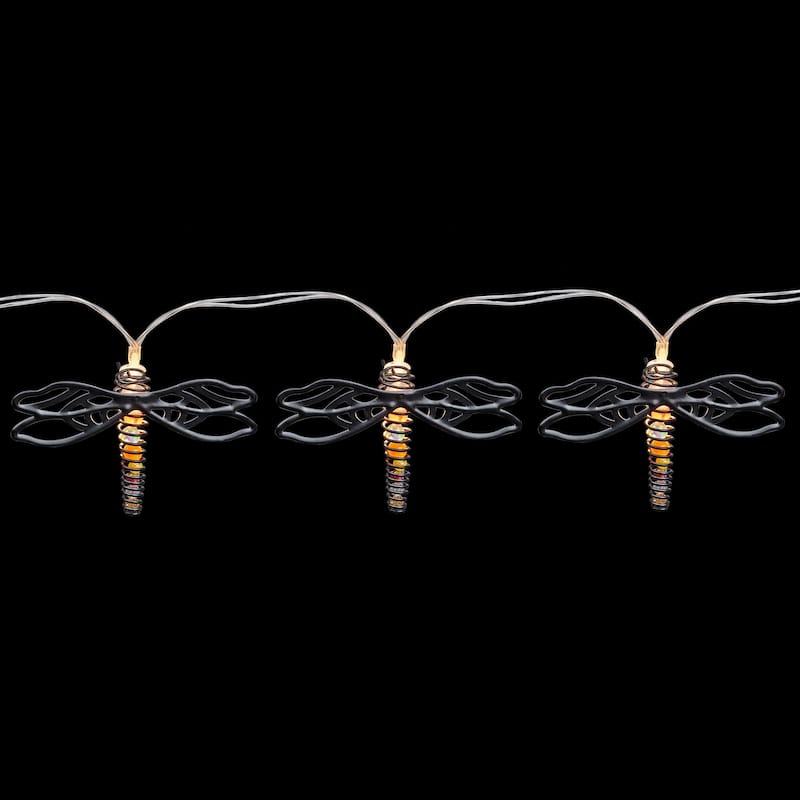 Alpine Dragon Fly LED String Lights, 1 Inch Tall