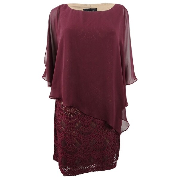 chiffon popover dress