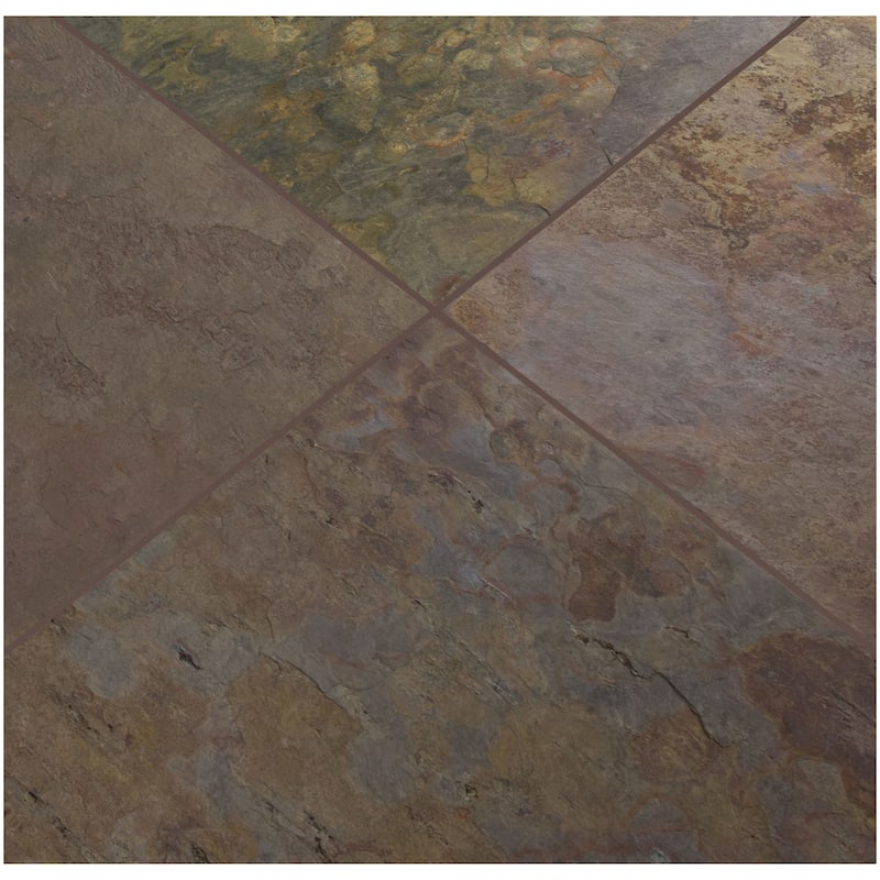 Ackland AKTLT12X12G-CA 12" x 12" Stone Solid Floor and Wall Tile -