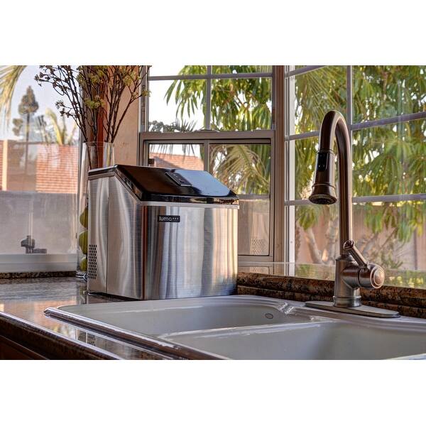 Shop Luma Comfort Im200ss 28 Pound Clear Portable Ice Maker